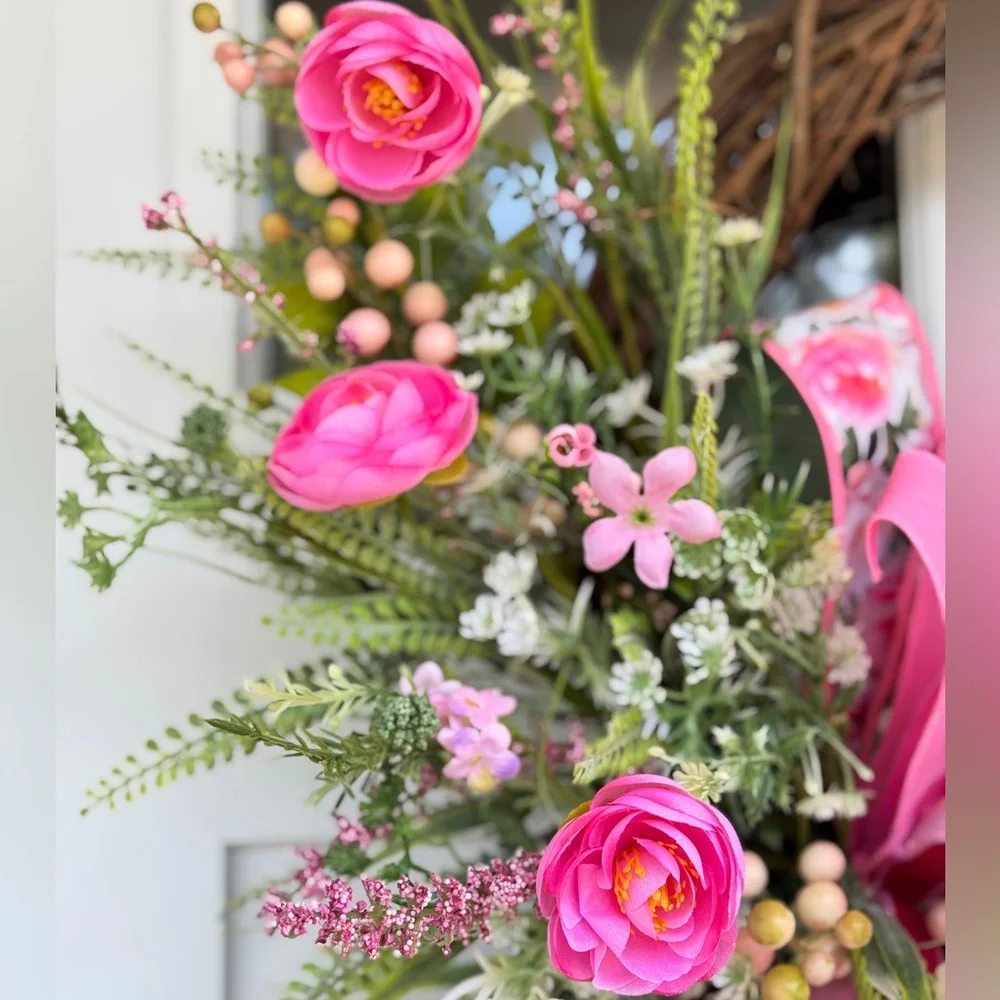 Pretty in Pink Wreath